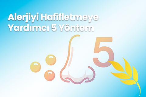Alerjiyi Hafifletmeye Yardımcı 5 Yöntem