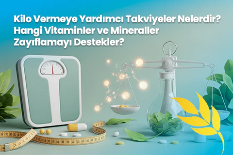 Kilo Vermeye Yardımcı Takviyeler Nelerdir? Hangi Vitaminler ve Mineraller Zayıflamayı Destekler?