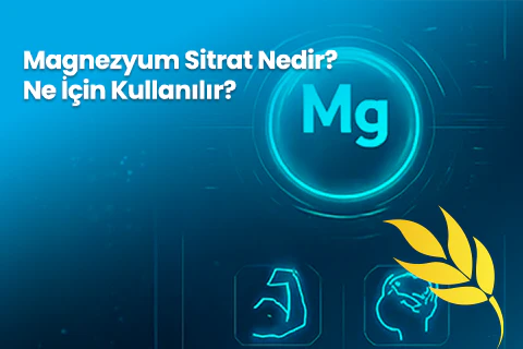 Magnezyum Sitrat Nedir? Ne İçin Kullanılır?