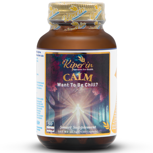 Kiperin Calm Passiflora, Safran, 5-HTP, Valerian, ... 9 İçerik (30 Günlük)