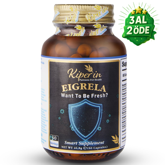 Kiperin Eigrela | Kuersetin, Kekik, Astragalus, Çörek Otu, Akgünlük.. | 60 Kapsül