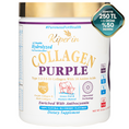 Load image into Gallery viewer, Kiperin Purple Collagen (576gr) Liposomal Technology Food Supplement Containing 100% Pure and Natural Purple & Multiple Collagen Peptides

