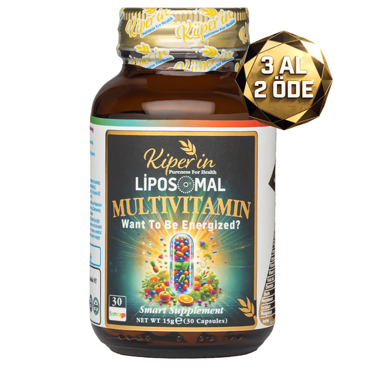 Kiperin Lipozomal Multivitamin Takviyesi: 13 Vitamin & 6 Mineral