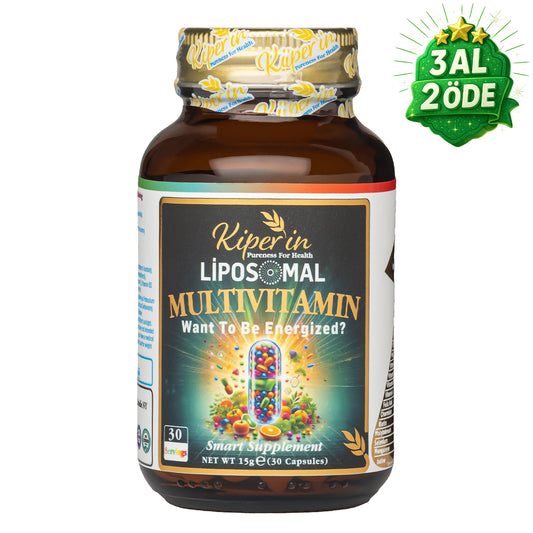 Kiperin Lipozomal Multivitamin Takviyesi: 13 Vitamin & 6 Mineral