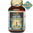 Load image into Gallery viewer, Kiperin Liposomal Multivitamin 13 Vitamins & 6 Minerals Skin - Hair - Nails & Energy | Smart Food Supplement
