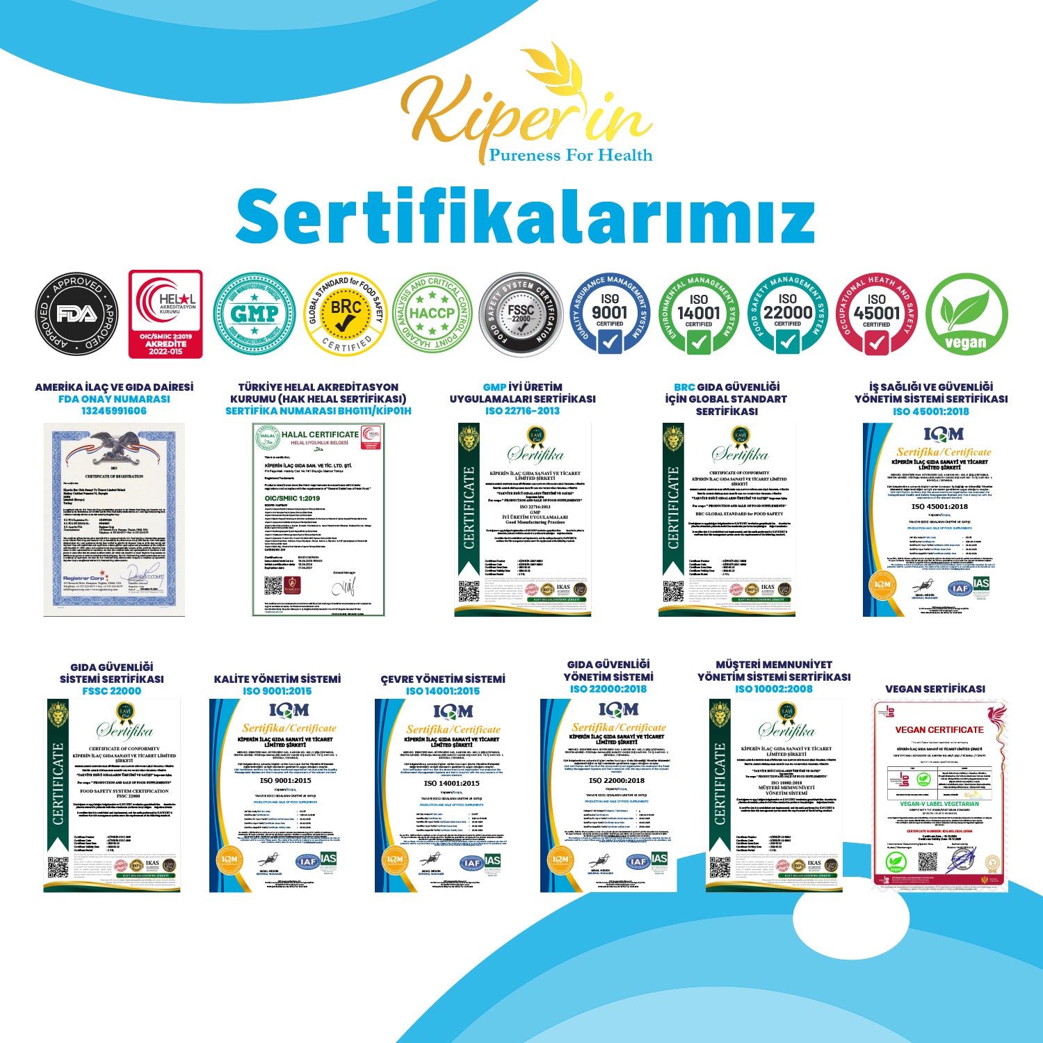 Kiperin Collagen Classic (500gr) %100 Saf ve Doğal Yüksek Biyoaktif Çift Hidrolize Kolajen Peptitleri içeren Takviye Edici Gıda